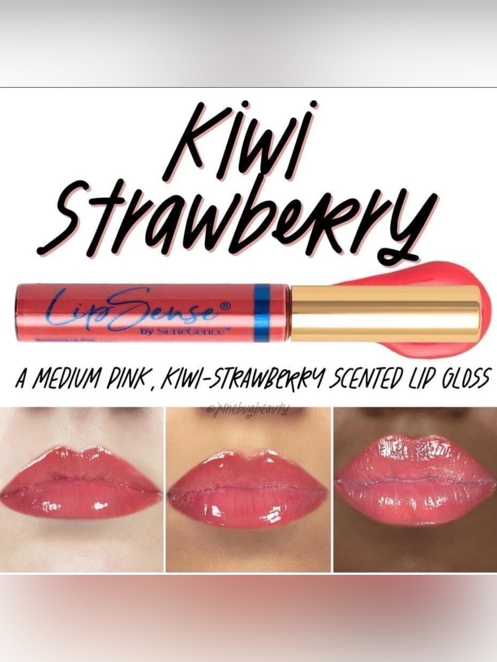 Lip Sense by Senegence. Shade: Kiwi Strawberry. NWT. (MIDI Size)